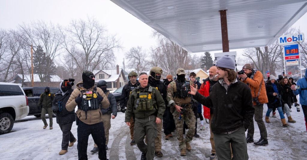 Bovino Says Activists Are ‘Stalking’ His Federal Agents in Minneapolis