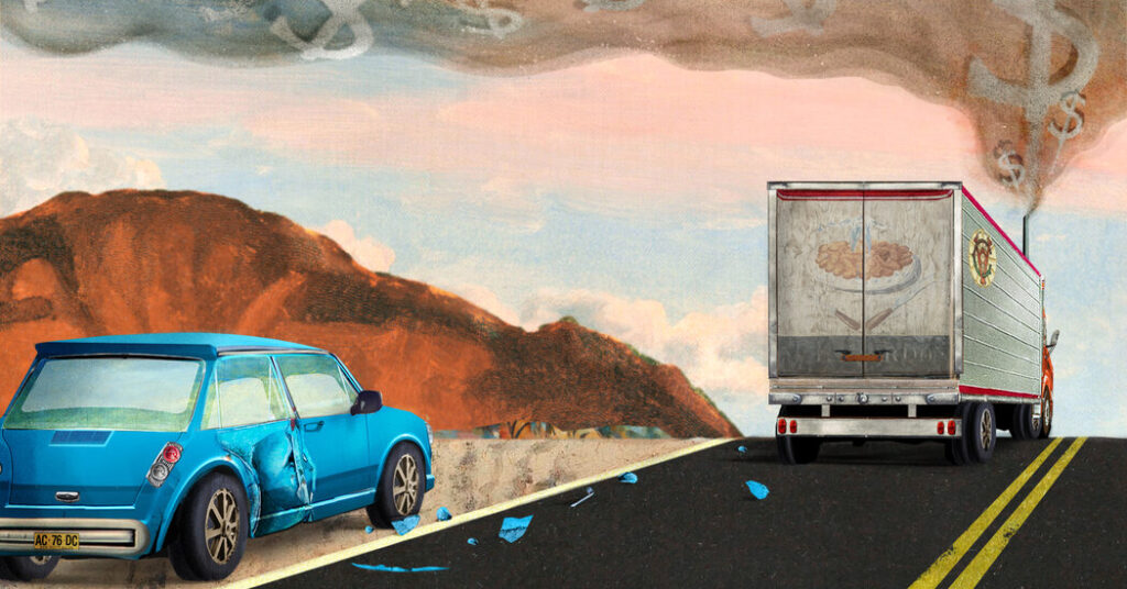 Help! A Semi Clipped Our Rental Car, and We’re Out $4,195.