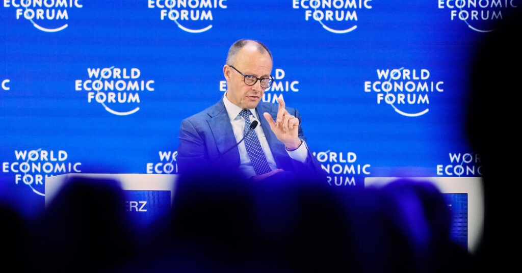 German Chancellor Urges Europe to Cut Red Tape and Spend Big on Defense