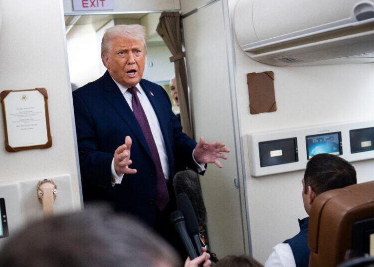 Trump Says U.S. ‘Armada’ Is Heading to Iran