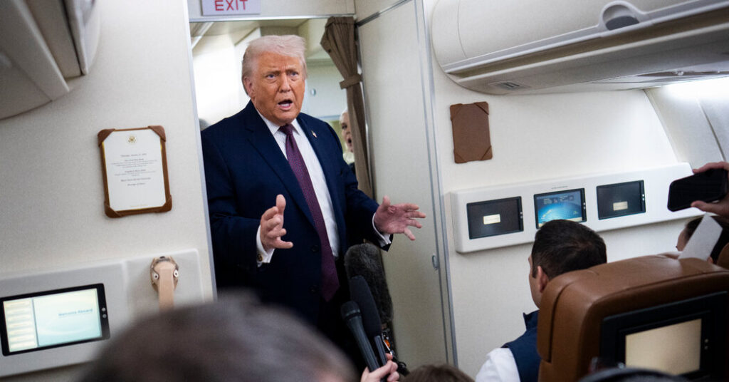 Trump Says U.S. ‘Armada’ Is Heading to Iran