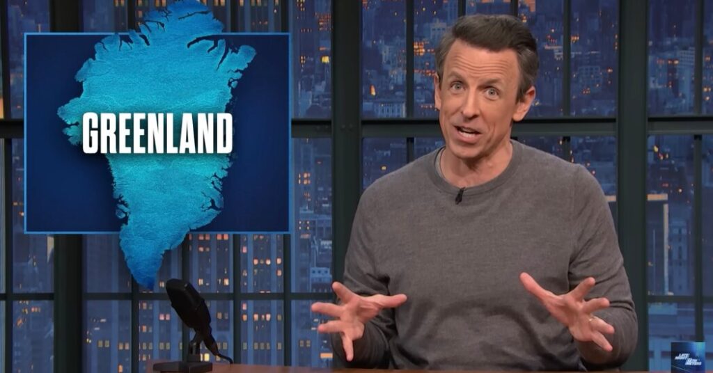 Seth Meyers Says Trump’s Deals Are as Strong as a Pinkie Swear