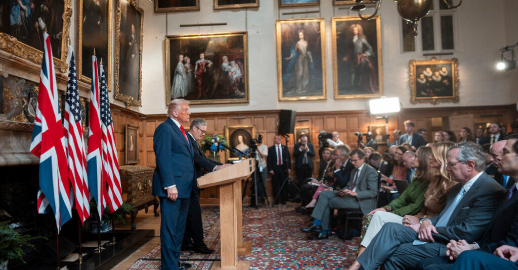 How a Year of Trump Changed Britain