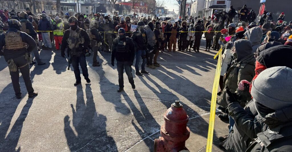 Federal Officers Who Fired at Pretti Placed on Leave