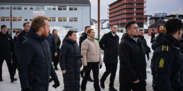Denmark’s Prime Minister Makes Unannounced Visit to Greenland