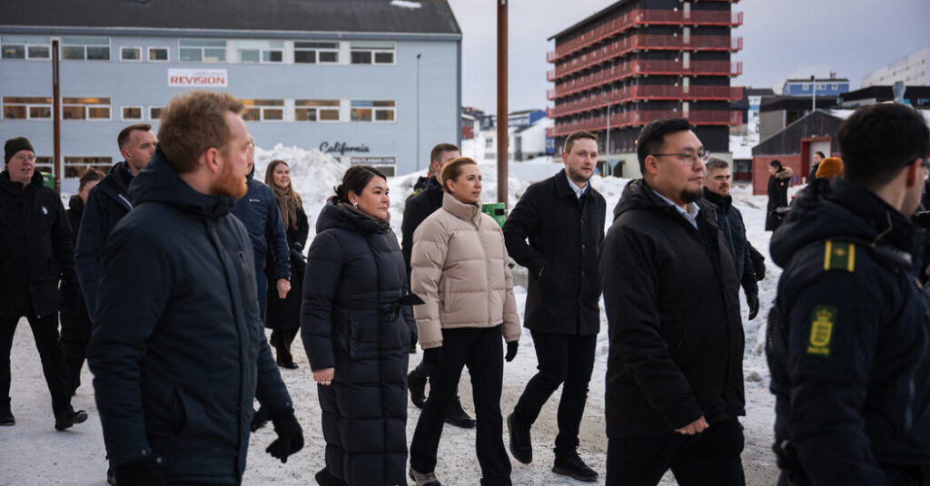 Denmark’s Prime Minister Makes Unannounced Visit to Greenland
