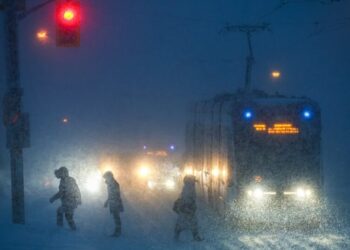 Winter Storm Pummels Toronto With Near-Record Snowfall