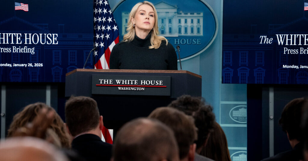 White House Wobbles, Distancing Trump From Initial Response to Minnesota Killing