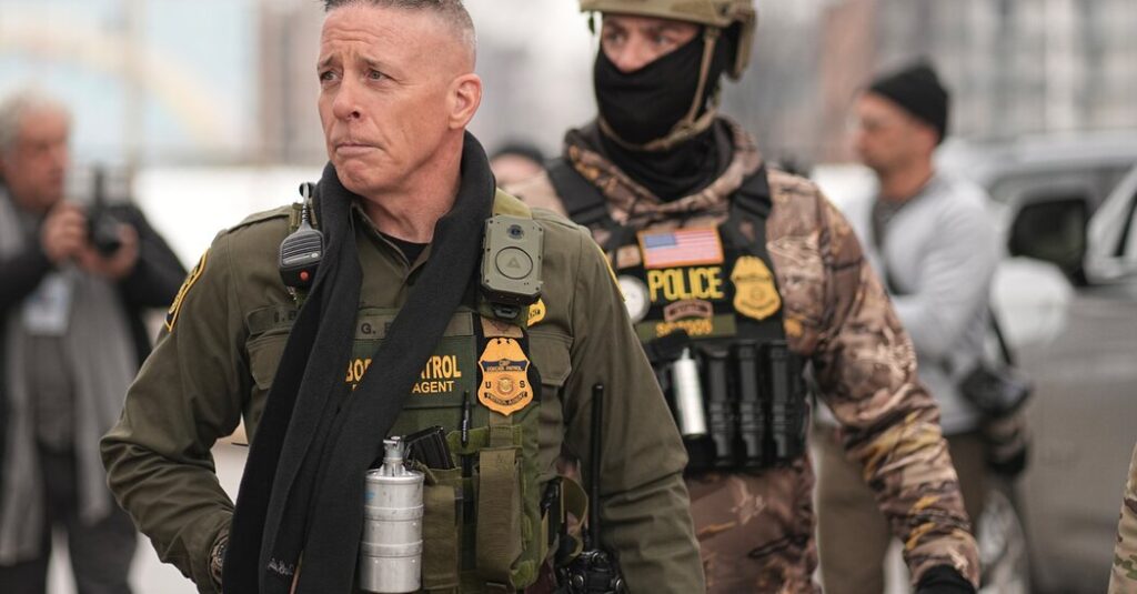 Border Patrol Official Gregory Bovino Is Set to Leave Minnesota