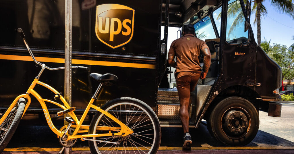 UPS Says It Is Cutting Up to 30,000 Jobs