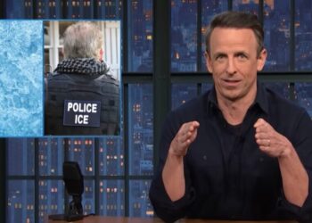 Seth Meyers Won’t Let ICE Co-Opt the Weather