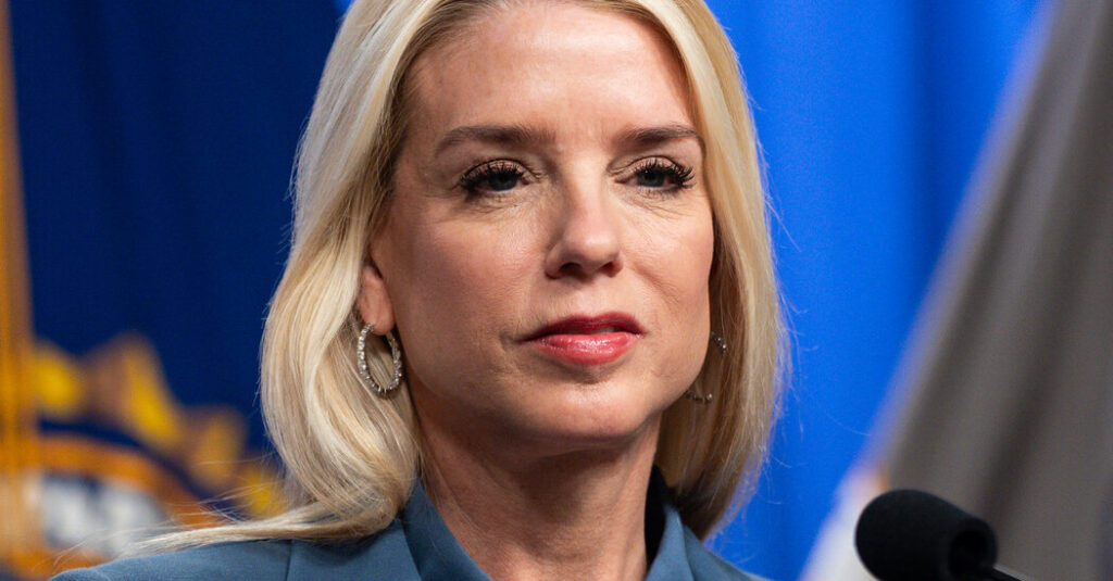 U.S. Expects to Finish Review of Epstein Files Soon, Bondi Says