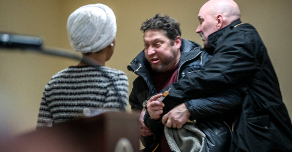 Representative Ilhan Omar Is Attacked at Town Hall in Minneapolis