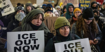 A Backlash Against ICE’s ‘Army of Occupation’