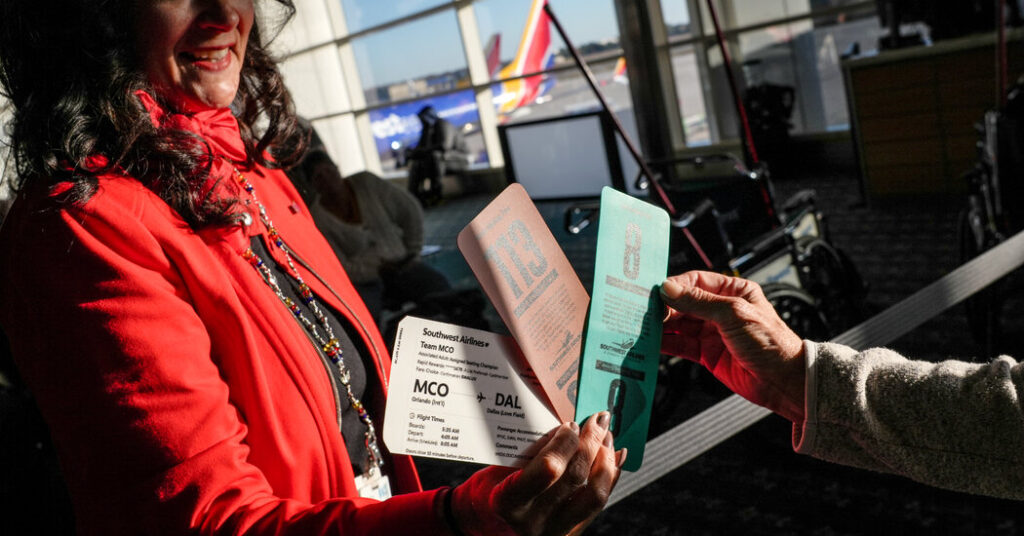 Southwest Begins Assigned Seating, Scrapping a Signature Quirk