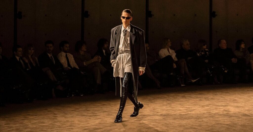 A Big Day for Thigh High Boots on Men