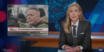 Desi Lydic Says Gregory Bovino Got ‘Iced Out’