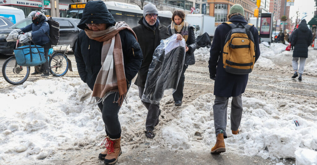 Who’s Supposed to Clear the Snow From New York City’s Street Corners?