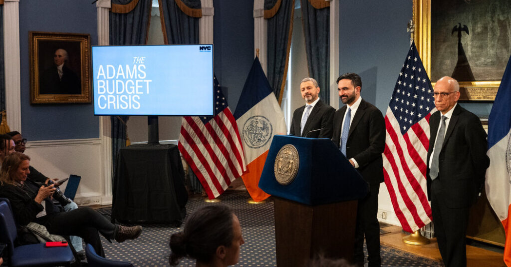 Mamdani Blames Rivals for Leaving New York With a ‘Poisoned’ Budget