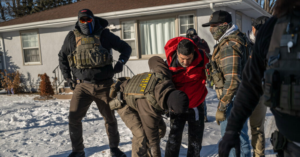Trump Administration Denies That Coercion Is at Heart of Minnesota ICE Surge