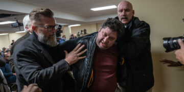 Man Accused of Squirting Ilhan Omar With Vinegar Is Charged With Assault