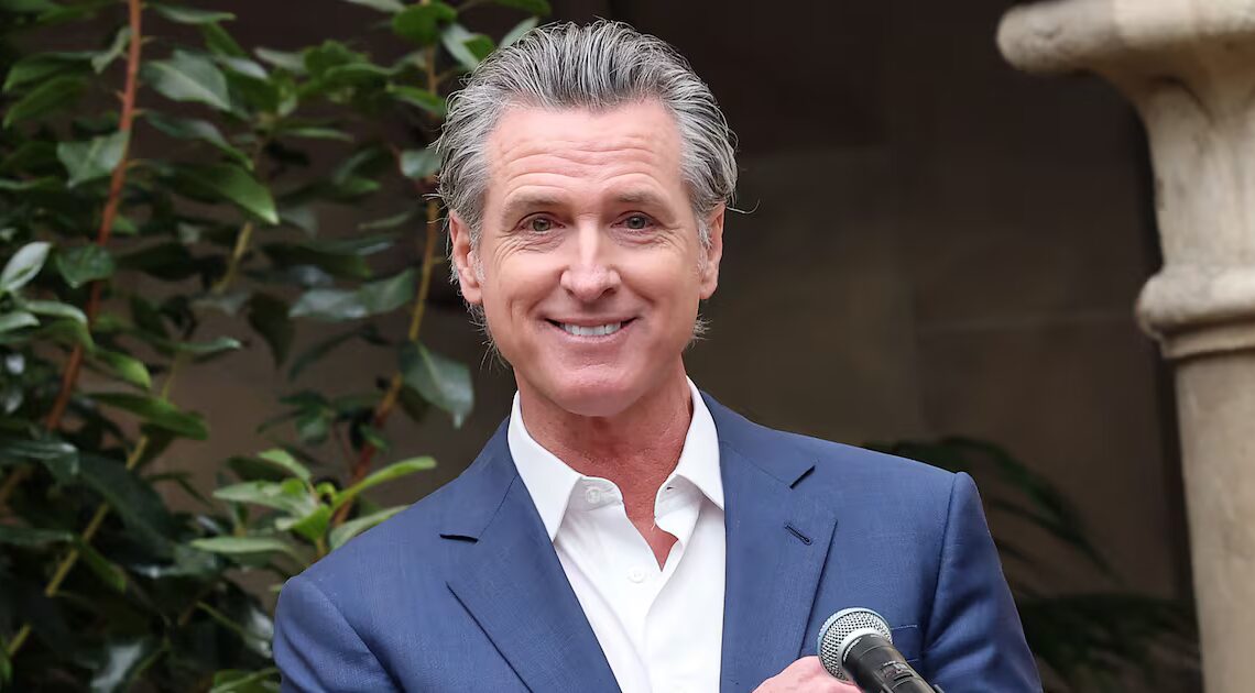 Newsom Trolls Trump Over His Tacky New White House Sign