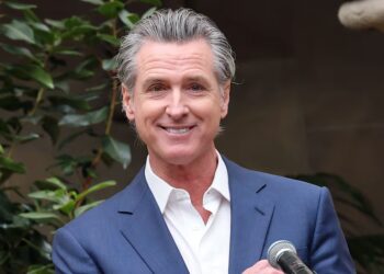 Newsom Trolls Trump Over His Tacky New White House Sign