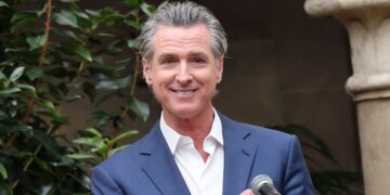 Newsom Trolls Trump Over His Tacky New White House Sign