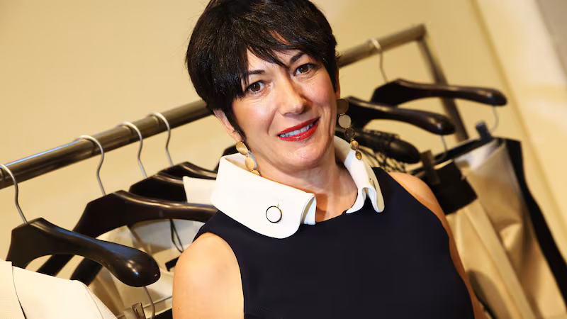 Ghislaine Maxwell attends a Calvin Klein Human Rights Campaign event on April 17, 2013 in New York City.