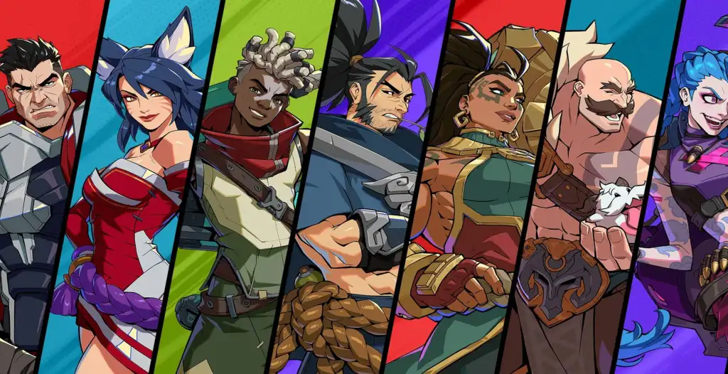 2XKO character splash art