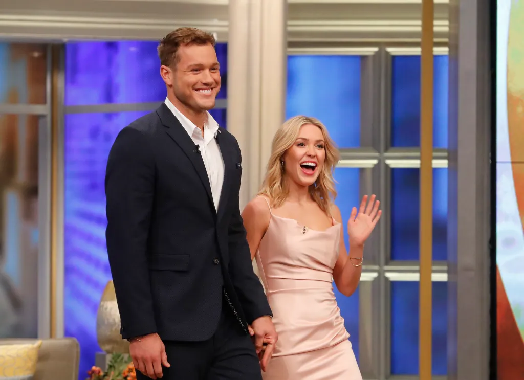 Colton Underwood and Cassie Randolph appear as guests on 