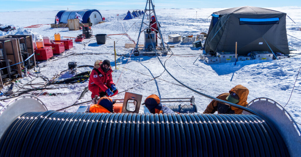 Drilling Is Underway to Examine Antarctica’s Melting Ice From Below