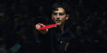 How Timothée Chalamet Makes His Point in ‘Marty Supreme’