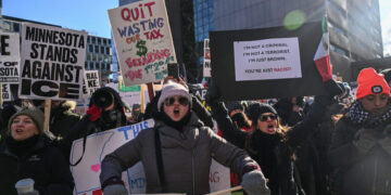 Springsteen Takes the Stage as Minneapolis Residents Take to the Streets