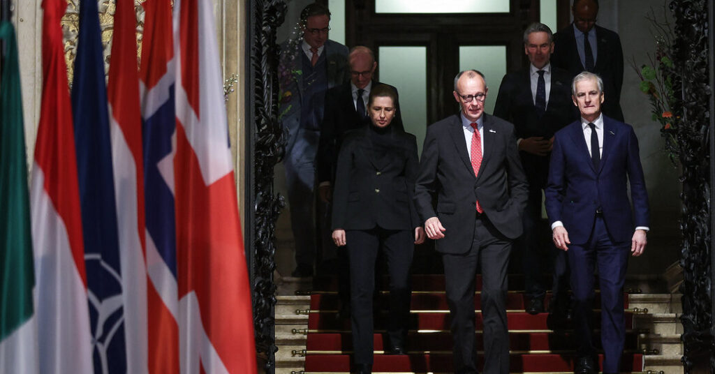 Over Creamy Chicken, Europe’s Leaders Try to Reduce Dependence on Trump