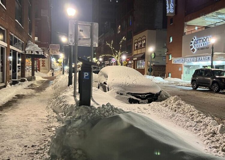 Historic Snowstorm Blankets Syracuse Just in Time for the New Year