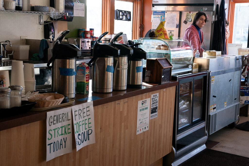 Minnesotans begin a day of protest against ICE despite extreme cold