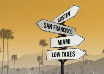 How tech billionaires spurred an exodus from California