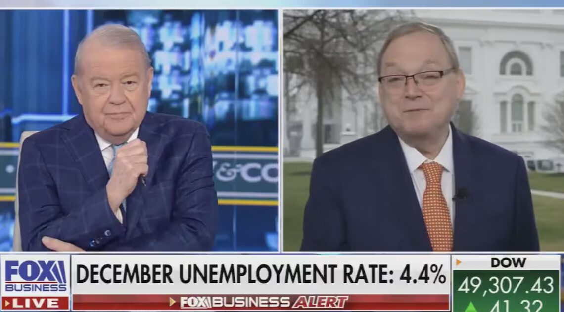 Trump Goon Delivers Bonkers Excuse for Grim Jobs Report