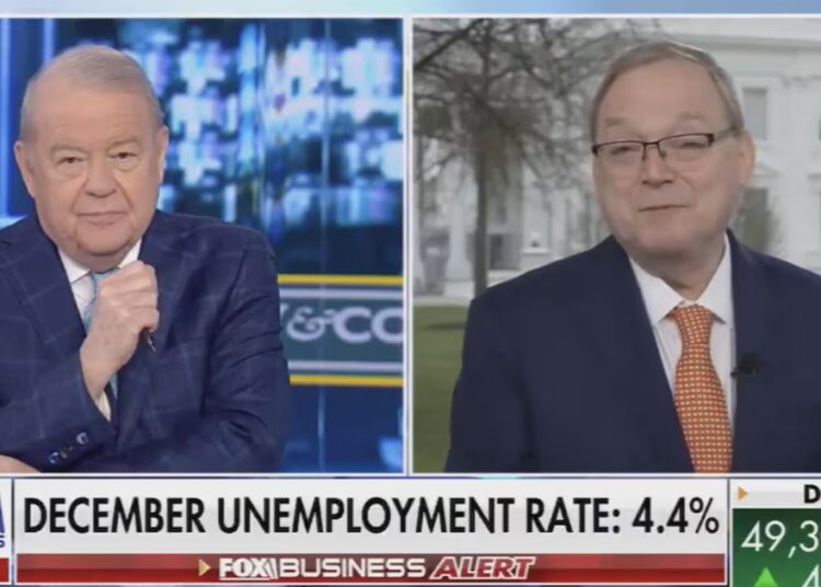 Trump Goon Delivers Bonkers Excuse for Grim Jobs Report