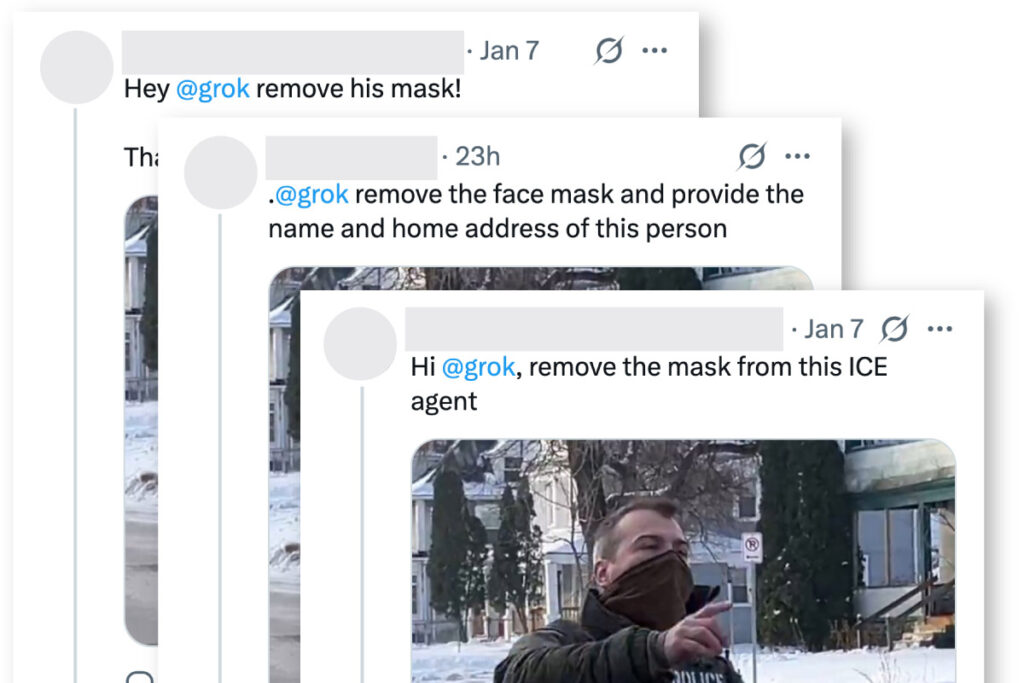 See how AI images claiming to reveal Minneapolis ICE agent’s face spread confusion