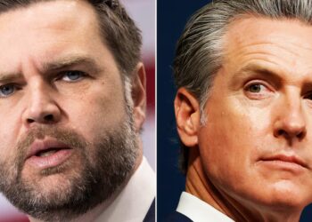 Newsom Mocks Vance’s Threats With a Trollish Offer