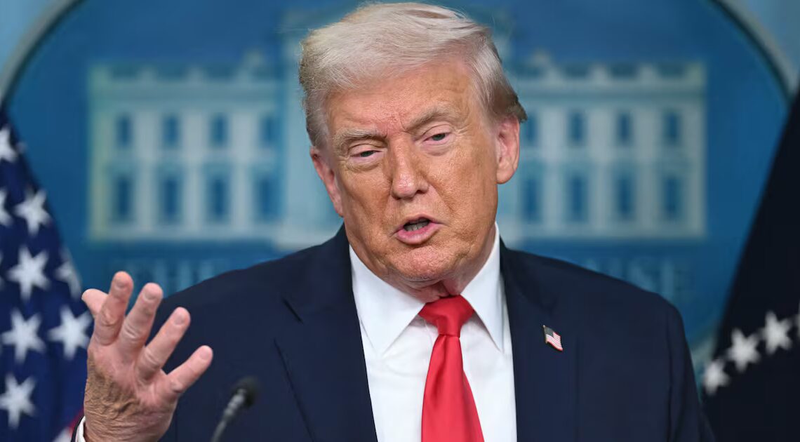 Trump, 79, Lathers on Hand Makeup for Bonkers Press Conference