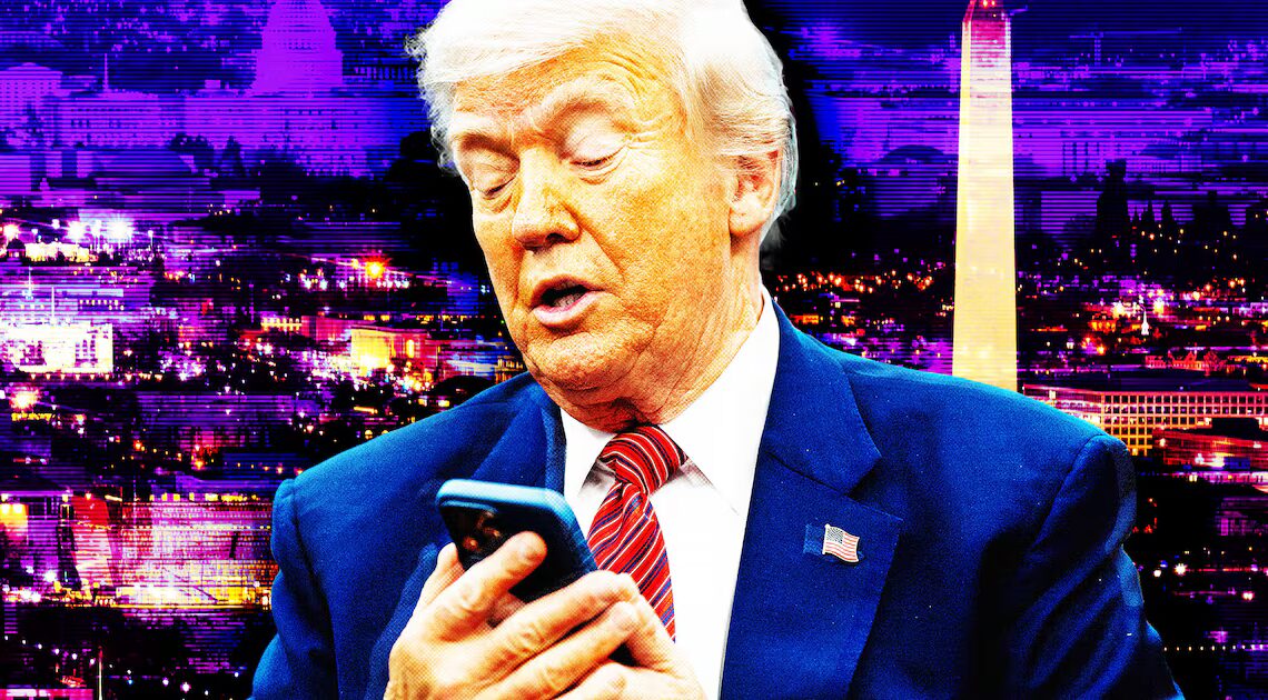 How Trump Blindsides Aides With 3 A.M. Deranged Posts: Wolff