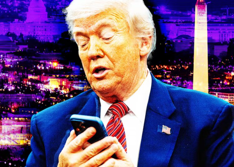 How Trump Blindsides Aides With 3 A.M. Deranged Posts: Wolff