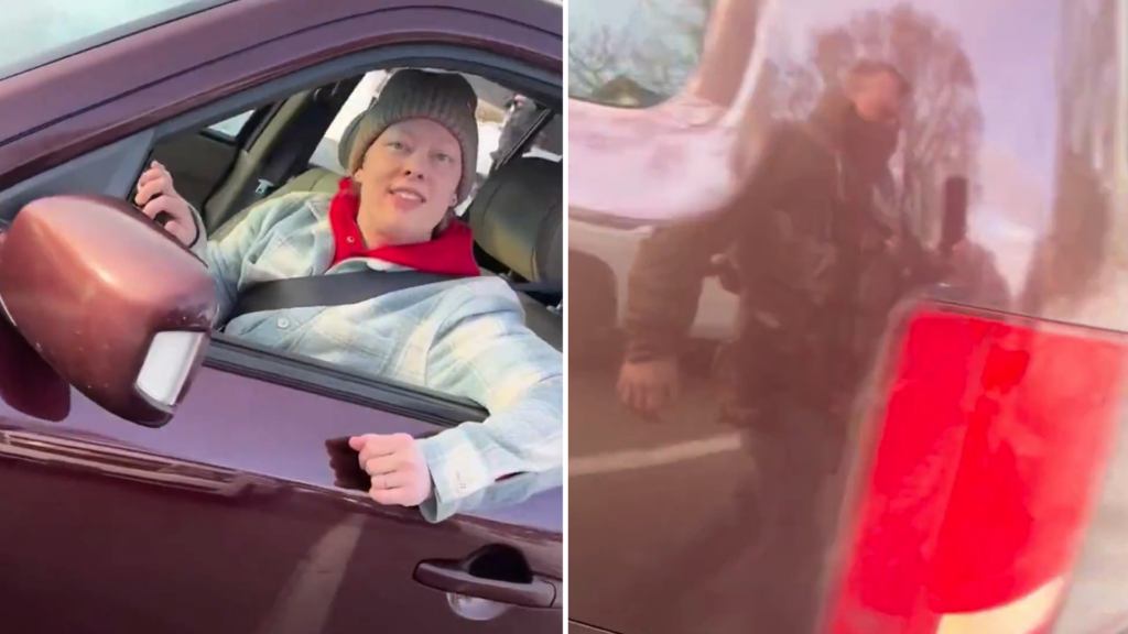 The ICE agent’s cellphone video: Five key moments