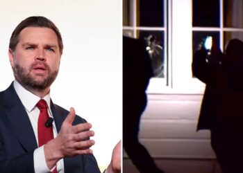 Man Caught Smashing Windows at JD Vance’s Home