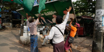 Myanmar’s military choreographs an election with Beijing’s help