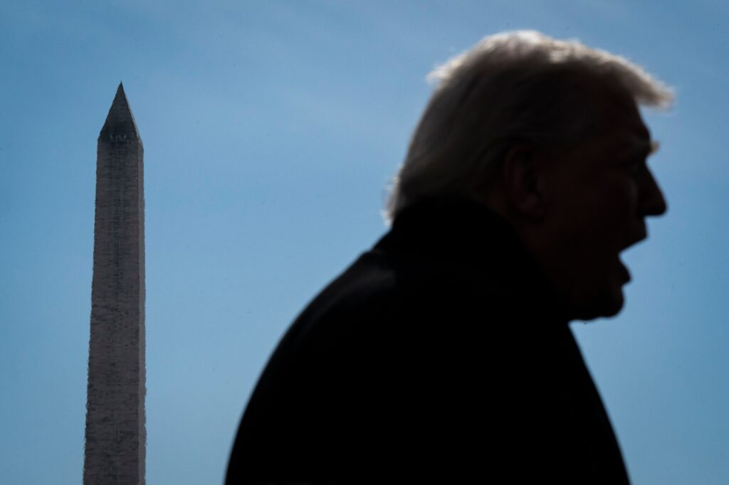 Trump struggling to find a winning message for a bipolar economy