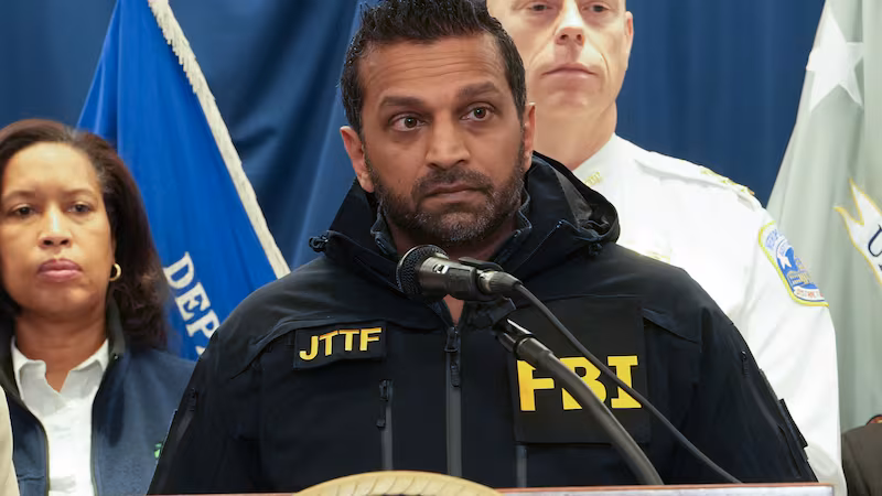 The FBI deputy director chalked the deeply critical leaked report on the leadership of FBI Director Kash Patel, pictured Nov. 27, up to “gossipy nonsense" released by those upset by changes at the bureau.